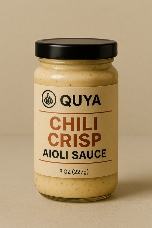 Chili Crisp Aioli Sauce